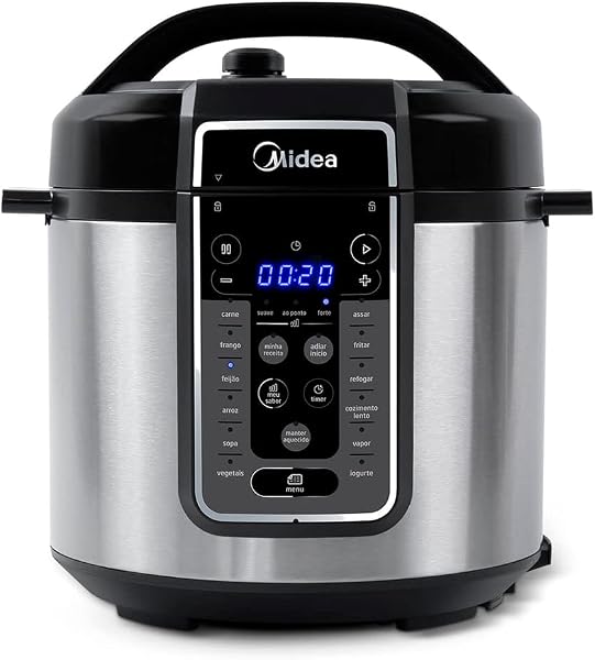 Panela de Pressão Elétrica Midea MasterSteam 6L