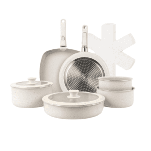 conjunto de panela antiaderente